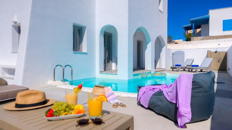 White Harmony Suites Megalochori  Exterior foto