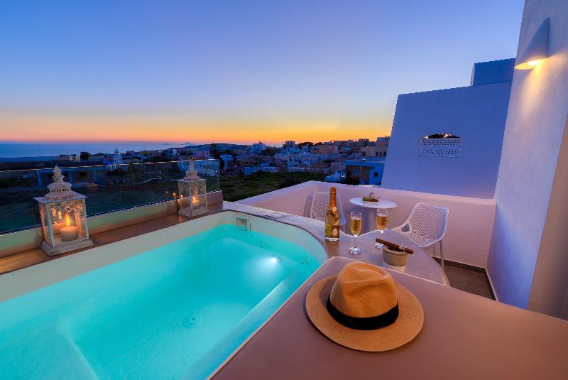 White Harmony Suites Megalochori  Exterior foto